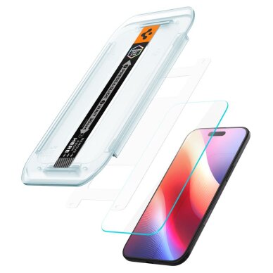 iPhone 17 Air Spigen Glas.tR EZ Fit grūdintas stiklas (2 vnt.) – skaidrus 2 iPhone 17 Air Spigen Glas.tR EZ Fit grūdintas stiklas (2 vnt.) – skaidrus 2