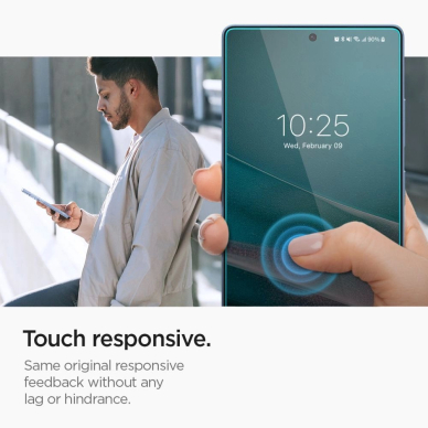 Samsung Galaxy S25 Ultra Spigen Glas.tR EZ FIT grūdintas stiklas 2-pack – skaidrus 12