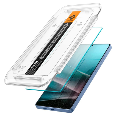 Samsung Galaxy S25 Ultra Spigen Glas.tR EZ FIT grūdintas stiklas 2-pack – skaidrus 7