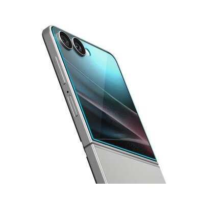 Samsung Galaxy Z Flip 7 Spigen Glas.TR EZ Fit HD grūdintas stiklas – skaidrus 3 Samsung Galaxy Z Flip 7 Spigen Glas.TR EZ Fit HD grūdintas stiklas – skaidrus 3