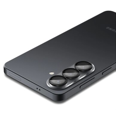 Samsung Galaxy S26+ Spigen Glas.tR EZ Fit Optik Pro HD kameros dangtelis (2 vnt.) – juodas 3