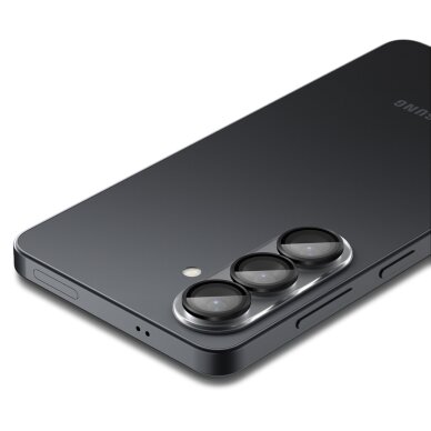 Samsung Galaxy S26 Spigen Glas.tR EZ Fit Optik Pro HD kameros dangtelis (2 vnt.) – juodas 3
