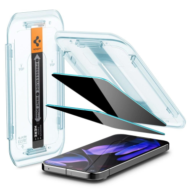 Google Pixel 9 / 9 Pro Spigen Glas.TR "Ez Fit" Privacy HD (2 vnt.) 1