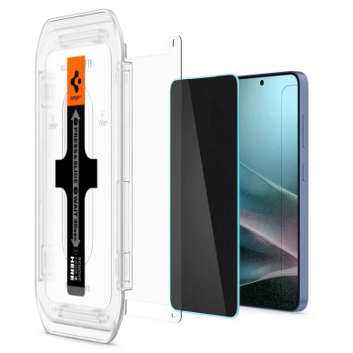 Spigen Glas.TR "Ez Fit" Privacy HD (2 vnt.) privatumo stiklas skirtas Samsung Galaxy S24 / S25 6 Spigen Glas.TR "Ez Fit" Privacy HD (2 vnt.) privatumo stiklas skirtas Samsung Galaxy S24 / S25 6
