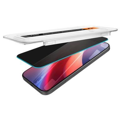 iPhone 16 Pro Max Spigen Glas.tR EZ Fit privatumo grūdintas stiklas – 2 vnt. 5