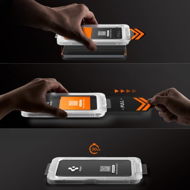 Samsung Galaxy S26+ Spigen Glas.tR EZ Fit Pro HD grūdintas stiklas (2 vnt.) 14