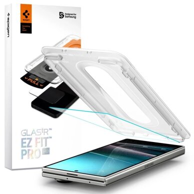 Samsung Galaxy Z Fold 7 Spigen Glas.TR EZ Fit Pro HD grūdintas stiklas – skaidrus