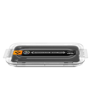 iPhone 16 Pro Max / 17 Pro Max Spigen Glas.TR EZ Fit Pro grūdintas stiklas – skaidrus 4