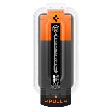 iPhone 16 Pro Max / 17 Pro Max Spigen Glas.TR EZ Fit Pro grūdintas stiklas – skaidrus 6