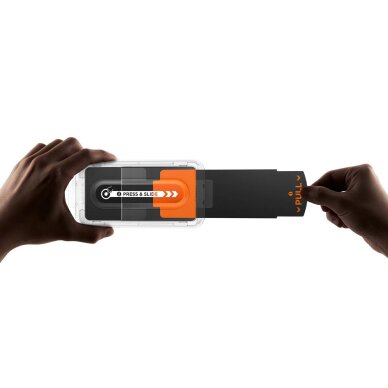 Samsung Galaxy S25 Edge Spigen Glas.TR EZ Fit Pro grūdintas stiklas 6