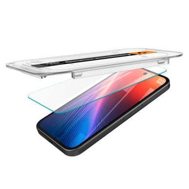 Google Pixel 9A Spigen Glas.TR "Ez Fit" grūdintas stiklas (2 vnt.) – skaidrus 5