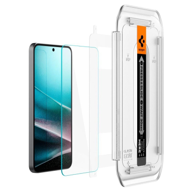 Spigen Glas.TR "Ez Fit" grūdintas stiklas (2 vnt.) skirtas Samsung Galaxy A36 5G – skaidrus 7 Spigen Glas.TR "Ez Fit" grūdintas stiklas (2 vnt.) skirtas Samsung Galaxy A36 5G – skaidrus 7