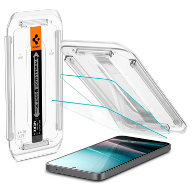 Spigen Glas.TR "Ez Fit" grūdintas stiklas (2 vnt.) skirtas Samsung Galaxy A36 5G – skaidrus 8