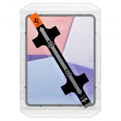 iPad Pro 13.7'' 2024 Spigen Glas.tR EZ Fit apsauginis stiklas 3