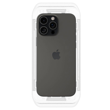 iPhone 16 Pro Spigen Glas.tR EZ Fit 2-pack grūdintas stiklas 7