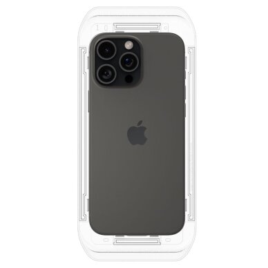 iPhone 16 Pro Max / 17 Pro Max apsauginis stiklas Spigen Glas.tR EZ Fit – 2 vnt. 12 iPhone 16 Pro Max / 17 Pro Max apsauginis stiklas Spigen Glas.tR EZ Fit – 2 vnt. 12