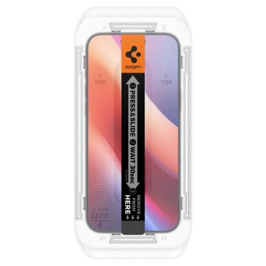 iPhone 16 Pro Max apsauginis stiklas Spigen Glas.tR EZ Fit 4