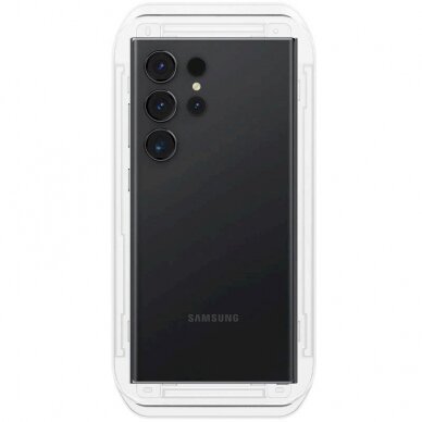 Ekrano Apsauga Spigen Glas.tR EZ Fit tempered glass for Samsung Galaxy S24 Ultra - 2 pcs. - Permatomas 4