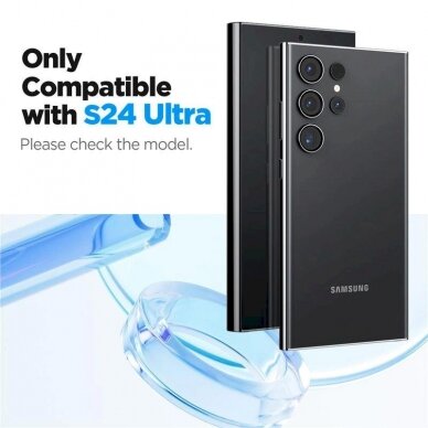 Ekrano Apsauga Spigen Glas.tR EZ Fit tempered glass for Samsung Galaxy S24 Ultra - 2 pcs. - Permatomas 5