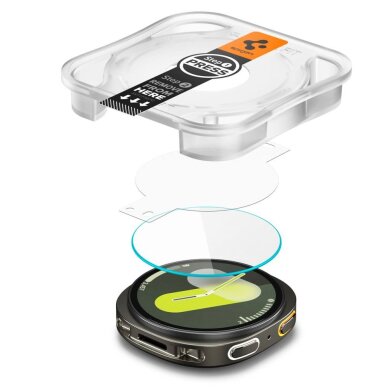 Samsung Galaxy Watch 8 44mm Spigen Glas.TR Ez-Fit grūdintas stiklas – skaidrus 1 Samsung Galaxy Watch 8 44mm Spigen Glas.TR Ez-Fit grūdintas stiklas – skaidrus 1