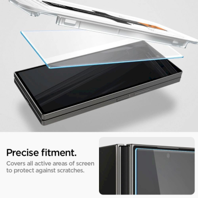 Spigen Glas.tR EZ Fit Apsauginis stiklas Samsung Galaxy Z Fold 6 - 2 pcs. 10 Spigen Glas.tR EZ Fit Apsauginis stiklas Samsung Galaxy Z Fold 6 - 2 pcs. 10