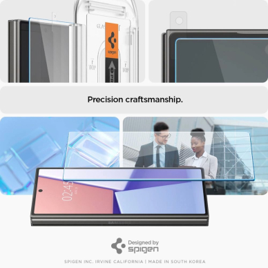 Spigen Glas.tR EZ Fit Apsauginis stiklas Samsung Galaxy Z Fold 6 - 2 pcs. 13 Spigen Glas.tR EZ Fit Apsauginis stiklas Samsung Galaxy Z Fold 6 - 2 pcs. 13