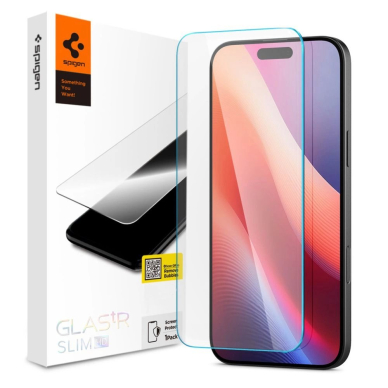 Spigen Glas.tR Slim grūdintas stiklas iPhone 15 / 16