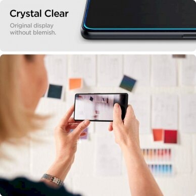 Spigen Glas.tR Slim tempered glass for Samsung Galaxy A15 4G / 5G / A25 5G - 2 pcs. 8