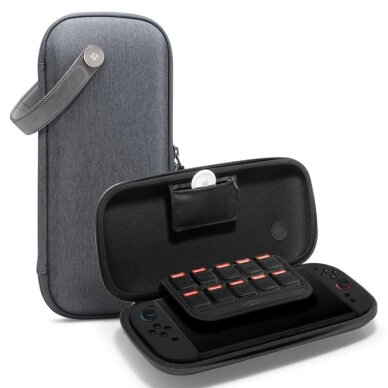 Nintendo Switch 2 dėklas Spigen Klasden Pouch – pilkas Nintendo Switch 2 dėklas Spigen Klasden Pouch – pilkas