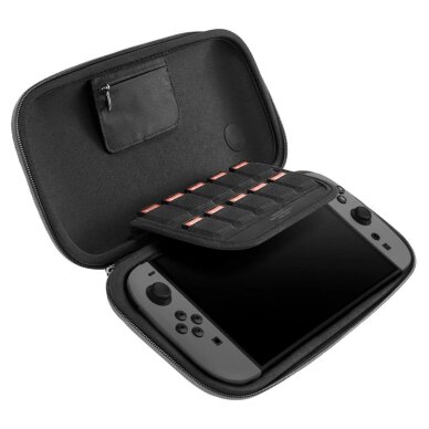 Nintendo Switch 2 dėklas Spigen Klasden Pouch – pilkas 9