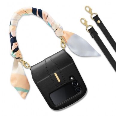 Akcija! Dėklas Spigen LIENAR CALIN GALAXY FLIP 4 juodas Akcija! Dėklas Spigen LIENAR CALIN GALAXY FLIP 4 juodas