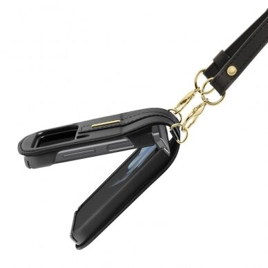 Akcija! Dėklas Spigen LIENAR CALIN GALAXY FLIP 4 juodas 4 Akcija! Dėklas Spigen LIENAR CALIN GALAXY FLIP 4 juodas 4