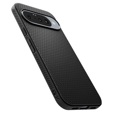 Google Pixel 10 / 10 Pro dėklas Spigen Liquid Air – matinės juodos 6
