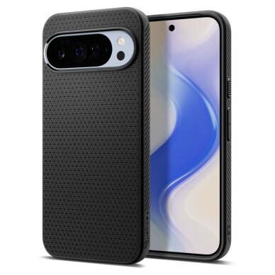 Google Pixel 10 Pro XL Spigen Liquid Air dėklas – matinės juodos spalvos Google Pixel 10 Pro XL Spigen Liquid Air dėklas – matinės juodos spalvos