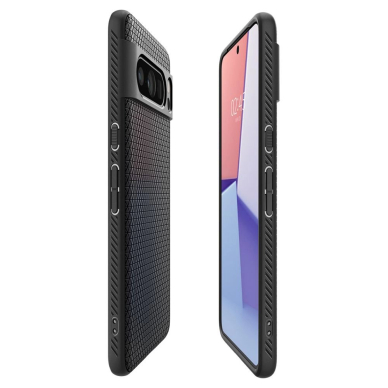 Spigen Liquid Air dėklas Google Pixel 8 Pro - matinis juodas 7