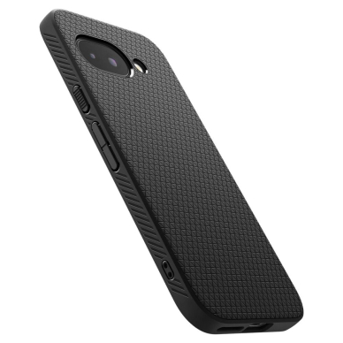 Spigen Liquid Air dėklas Google Pixel 9A - matinės juodos 8 Spigen Liquid Air dėklas Google Pixel 9A - matinės juodos 8