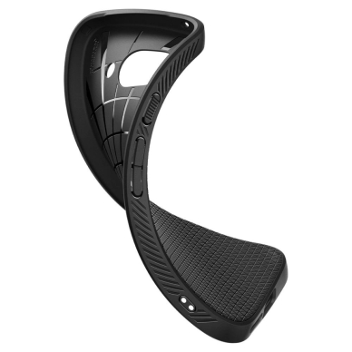 Spigen Liquid Air dėklas Google Pixel 9A - matinės juodos 9 Spigen Liquid Air dėklas Google Pixel 9A - matinės juodos 9