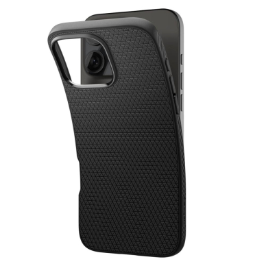 Spigen Liquid Air Dėklas skirtas iPhone 16 Pro Max - Juodas 4
