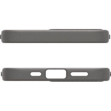 iPhone 16e dėklas Spigen Liquid Air – pilkas 10
