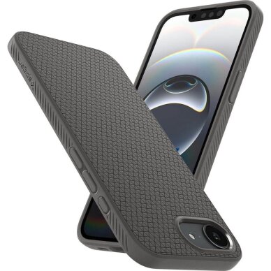 iPhone 16e dėklas Spigen Liquid Air – pilkas 3