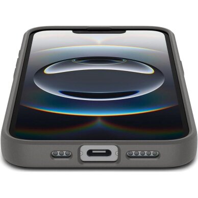 Iphone 16e / Iphone 17e dėklas Spigen Liquid Air – pilkas 9 Iphone 16e / Iphone 17e dėklas Spigen Liquid Air – pilkas 9