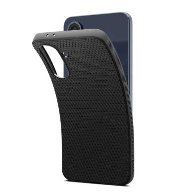 Spigen Liquid Air Dėklas skirtas Samsung Galaxy A36 5G - Matinis Juodas 5