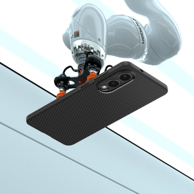 Samsung Galaxy S25 Edge Spigen Liquid Air dėklas - juodas 13