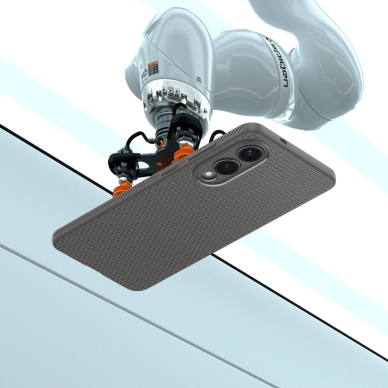 Samsung Galaxy S25 Edge Spigen Liquid Air dėklas - pilkas 13