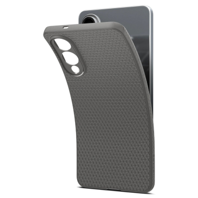 Samsung Galaxy S25 Edge Spigen Liquid Air dėklas - pilkas 6