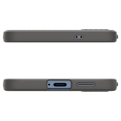 Spigen Liquid Air dėklas Samsung Galaxy S25 - pilkas 10 Spigen Liquid Air dėklas Samsung Galaxy S25 - pilkas 10