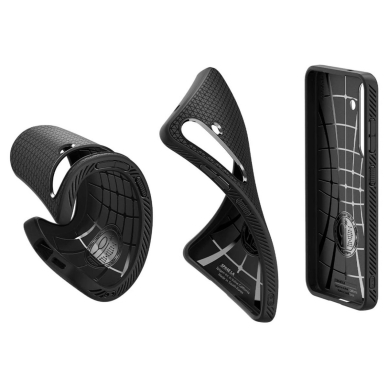 Spigen Liquid Air Dėklas Samsung Galaxy S25 - Juodas 11 Spigen Liquid Air Dėklas Samsung Galaxy S25 - Juodas 11