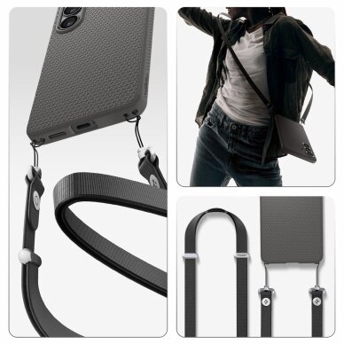 Samsung Galaxy S26 Spigen Liquid Air dėklas – pilkas 20