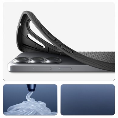 Samsung Galaxy S26 Ultra Spigen Liquid Air dėklas – juodas 16 Samsung Galaxy S26 Ultra Spigen Liquid Air dėklas – juodas 16