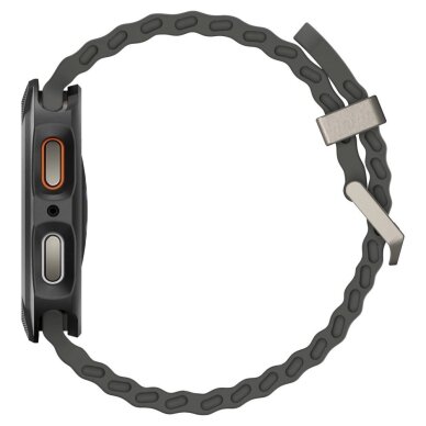 Samsung Galaxy Watch 8 40mm dėklas Spigen Liquid Air – matinės juodos spalvos 4